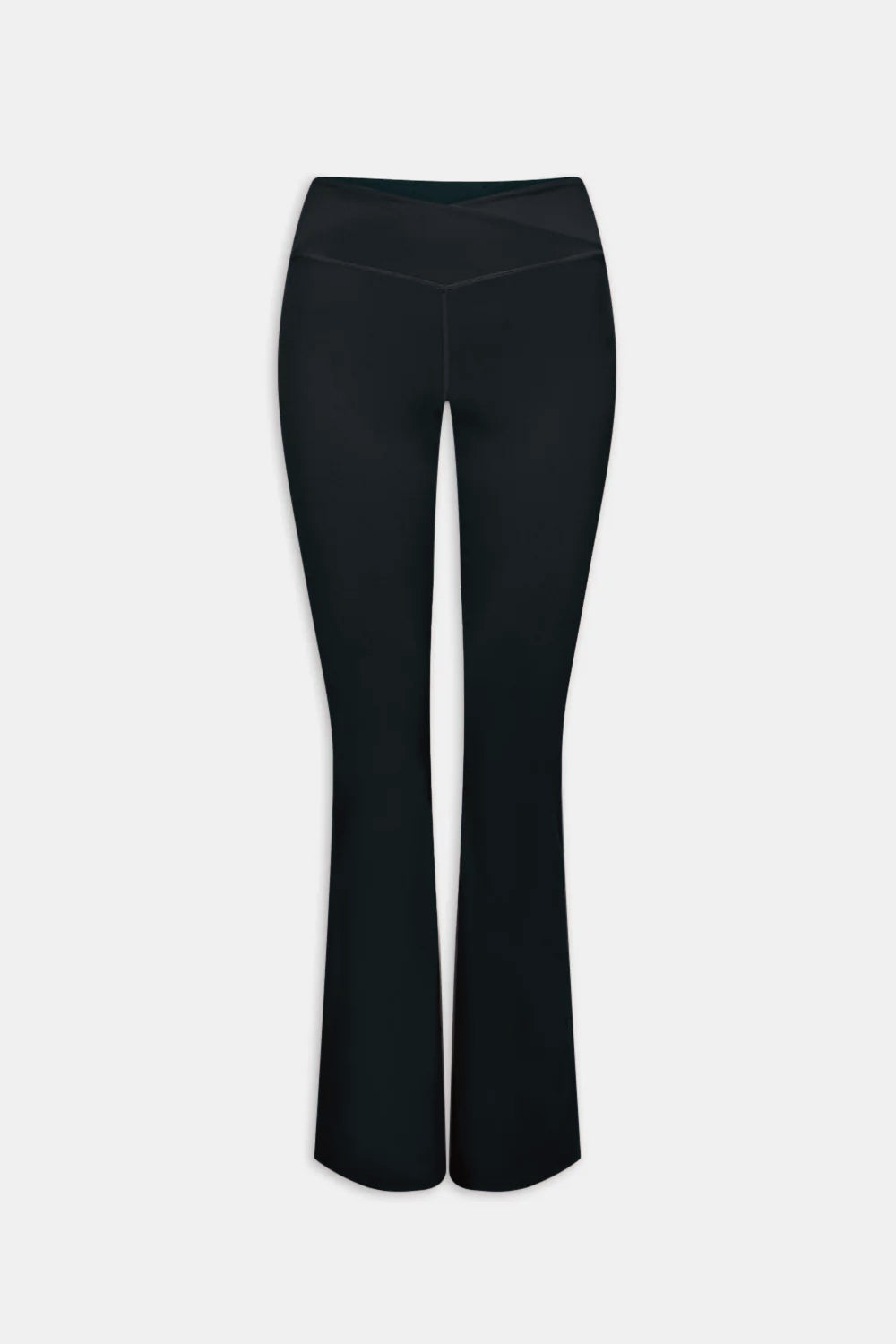 Flared Yoga Pants - Black