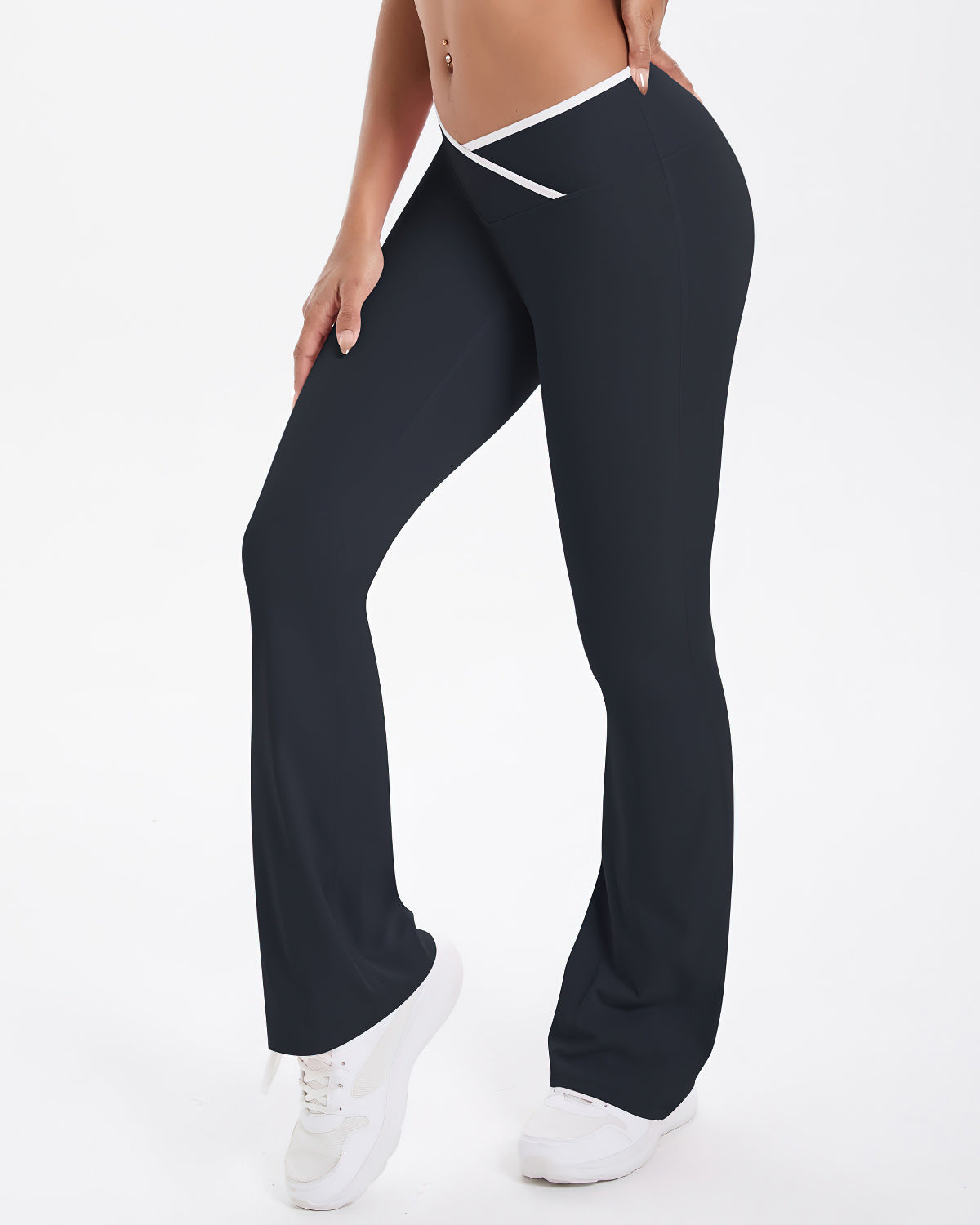 Aria Flare Leggings - Black