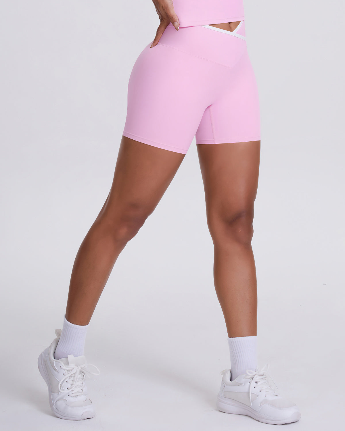 Aria Seamless Shorts - Pink