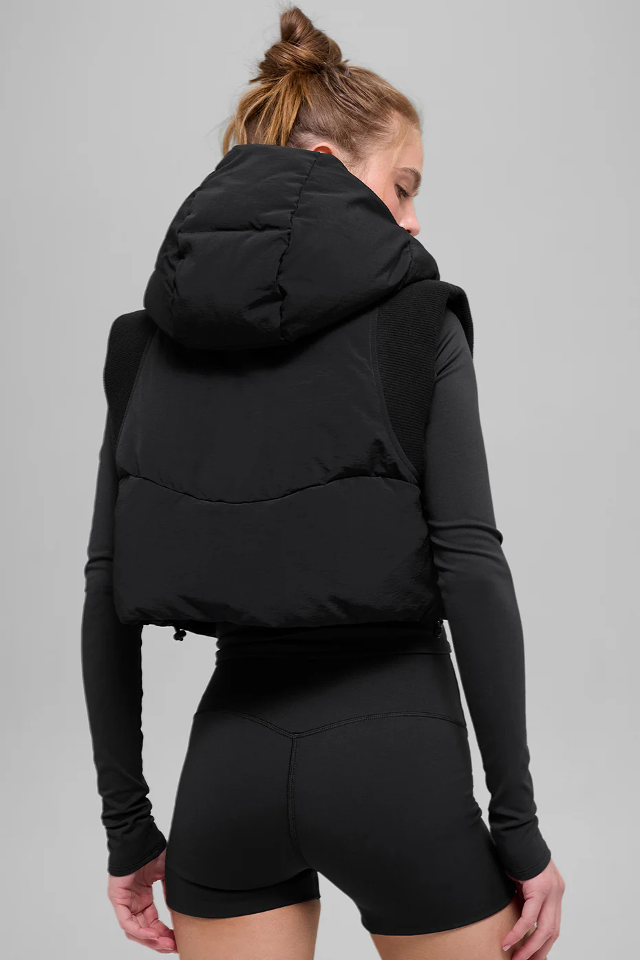 AYU Puffer Vest - Black