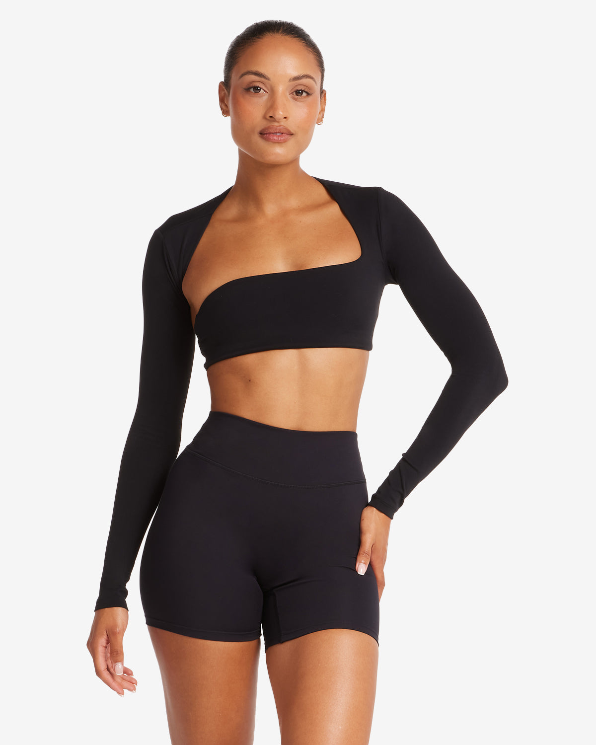 AYU Long Sleeve Crop | Black