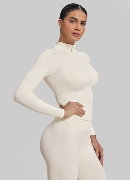 Longline Full Zipper Breathable Jacket