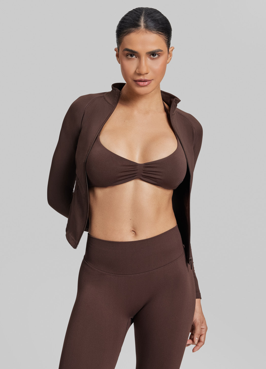 Longline Full Zipper Breathable Jacket