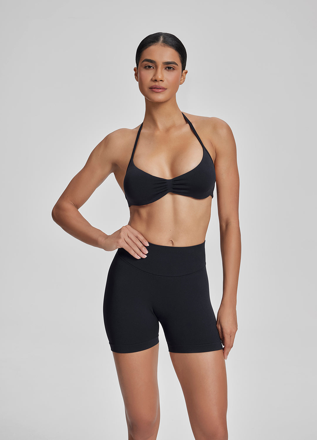 High Waisted Butt Lifting Training Shorts