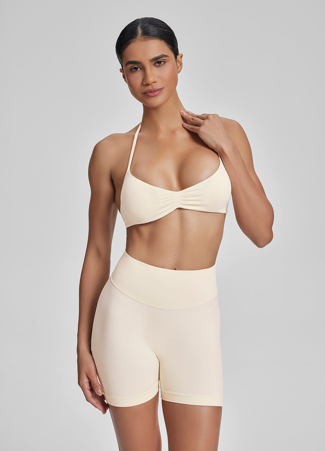 High Waisted Butt Lifting Training Shorts