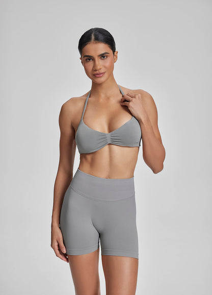 Backless Strappy Functional Knit Bra
