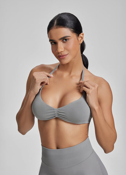 Backless Strappy Functional Knit Bra
