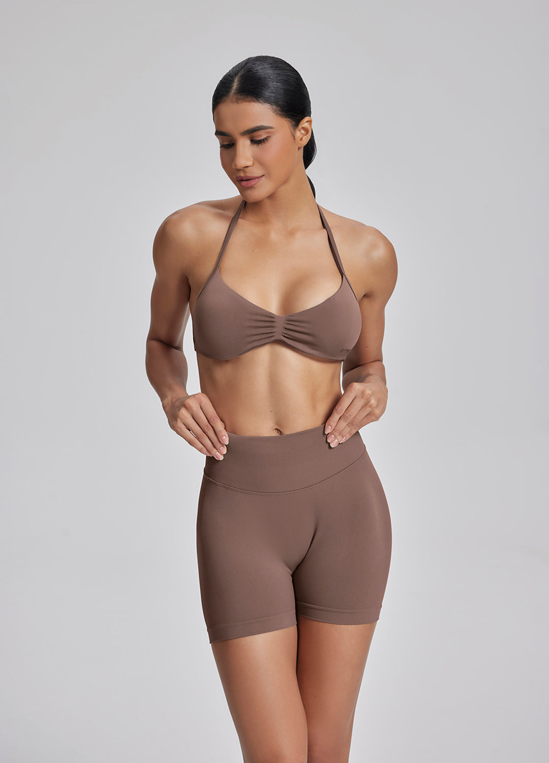 High Waisted Butt Lifting Training Shorts