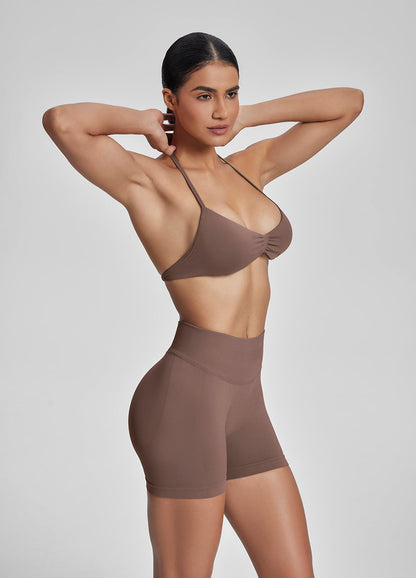 High Waisted Butt Lifting Training Shorts