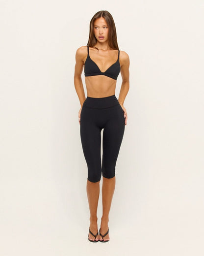 Ayu Sculpt 3/4 Leggings | Black