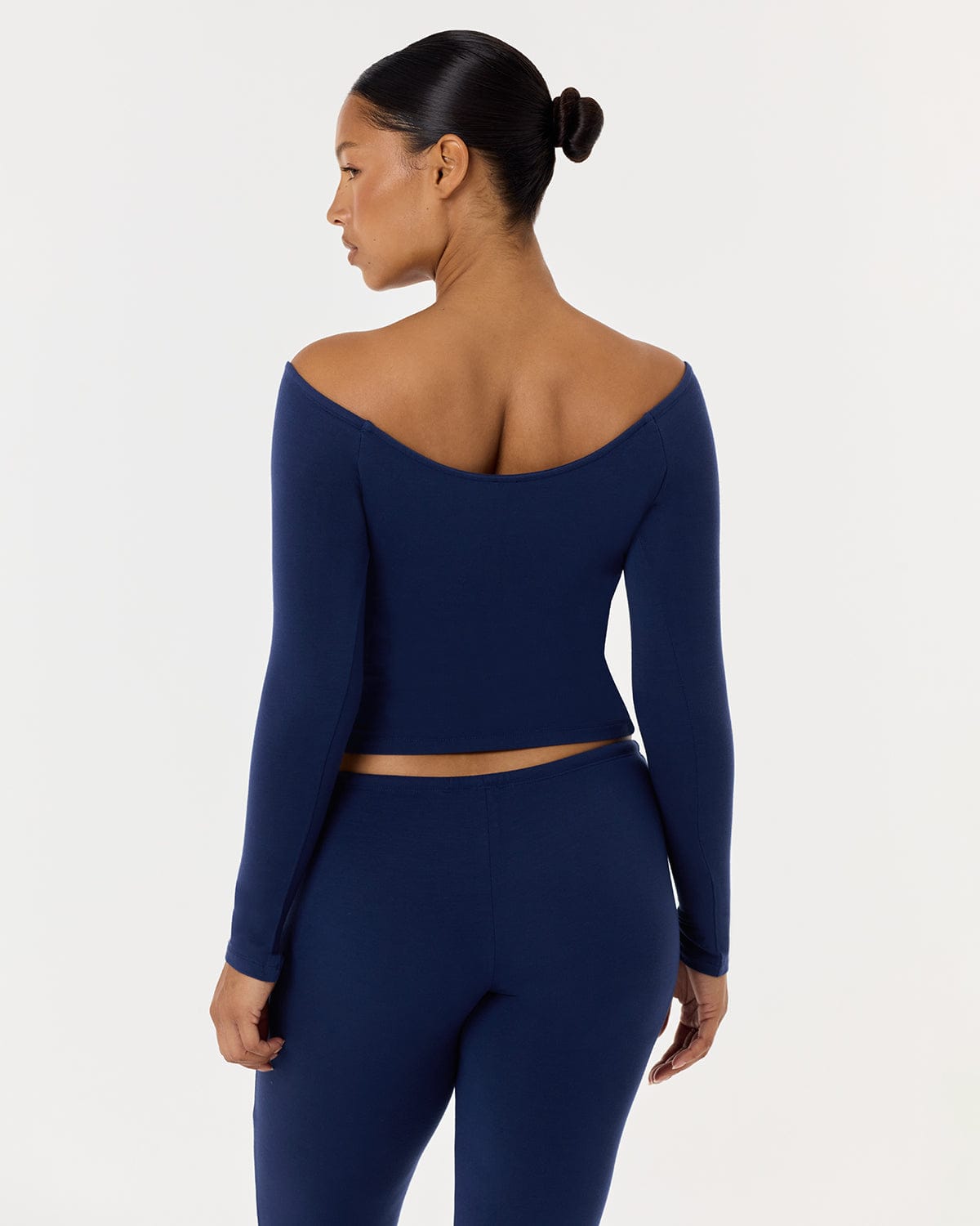 Off Shoulder Wrap Top | Midnight Mood