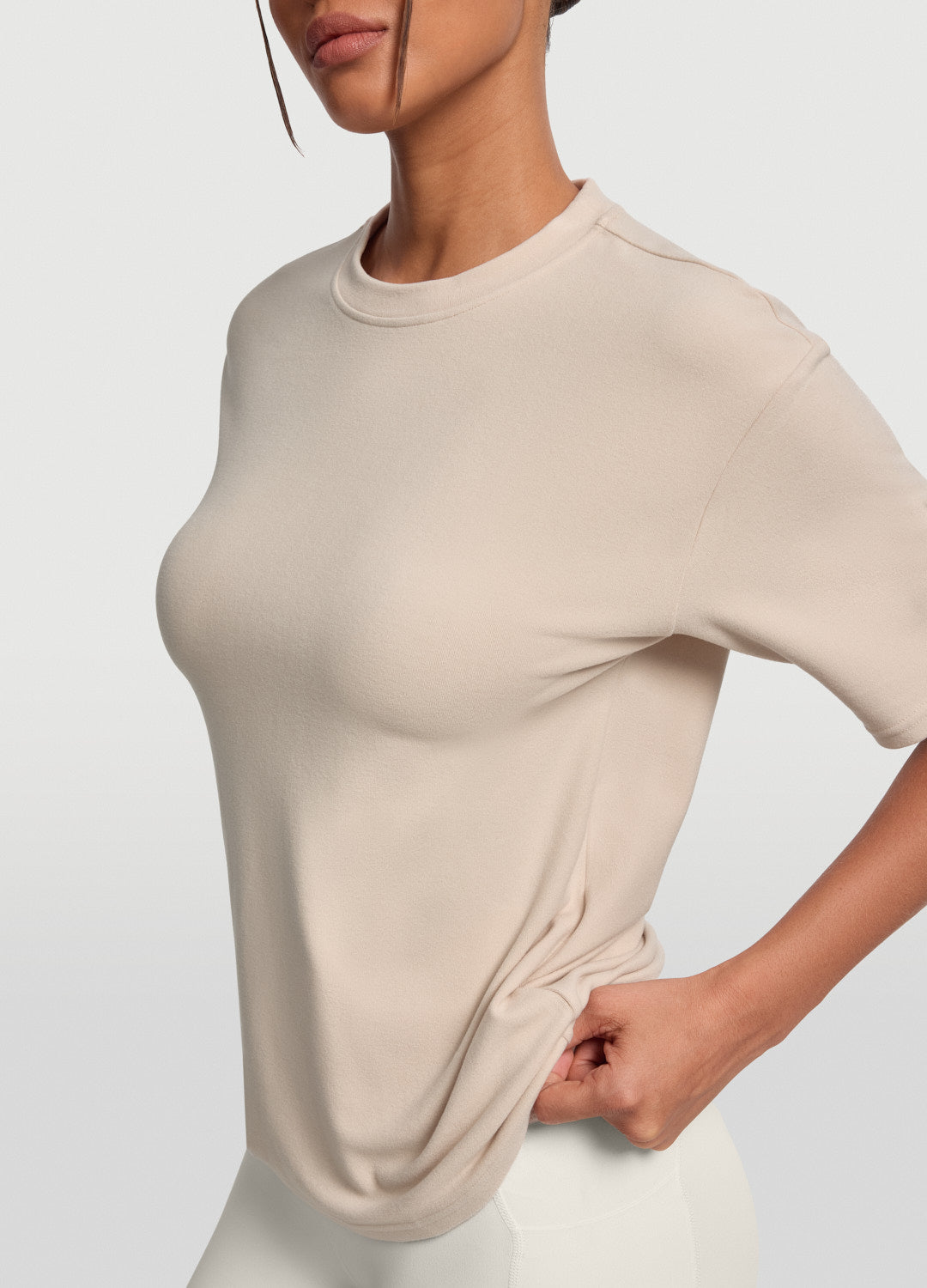 Relaxed T-Shirt - Beige