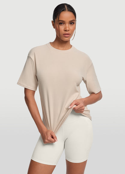 Relaxed T-Shirt - Beige