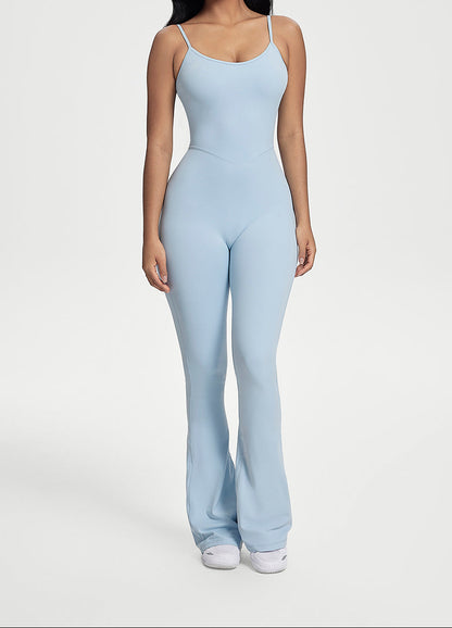 AYU Flared Jumpsuit - Sky Blue
