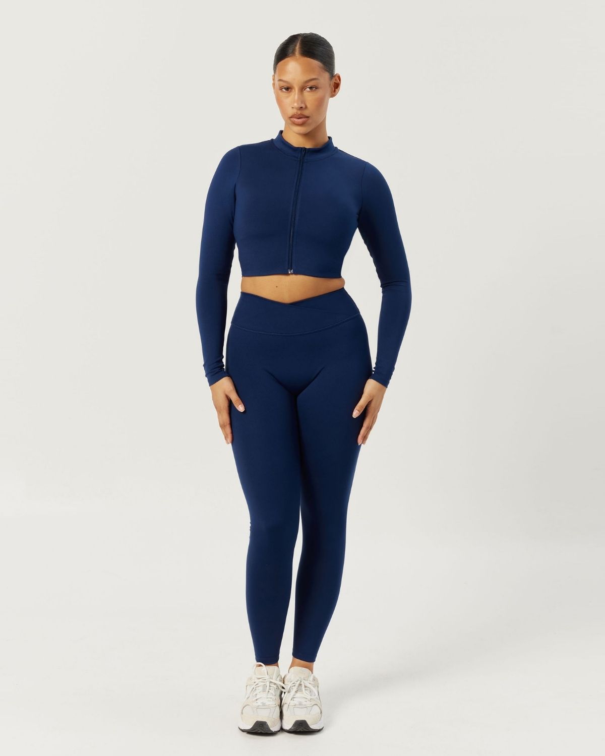 Sculpt Zip Jacket -  Navy