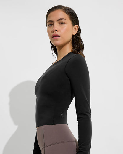 Long Sleeve Tee - Black