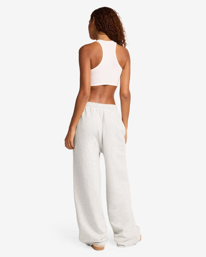 AYU Wide Leg Sweatpant | Snow Marl