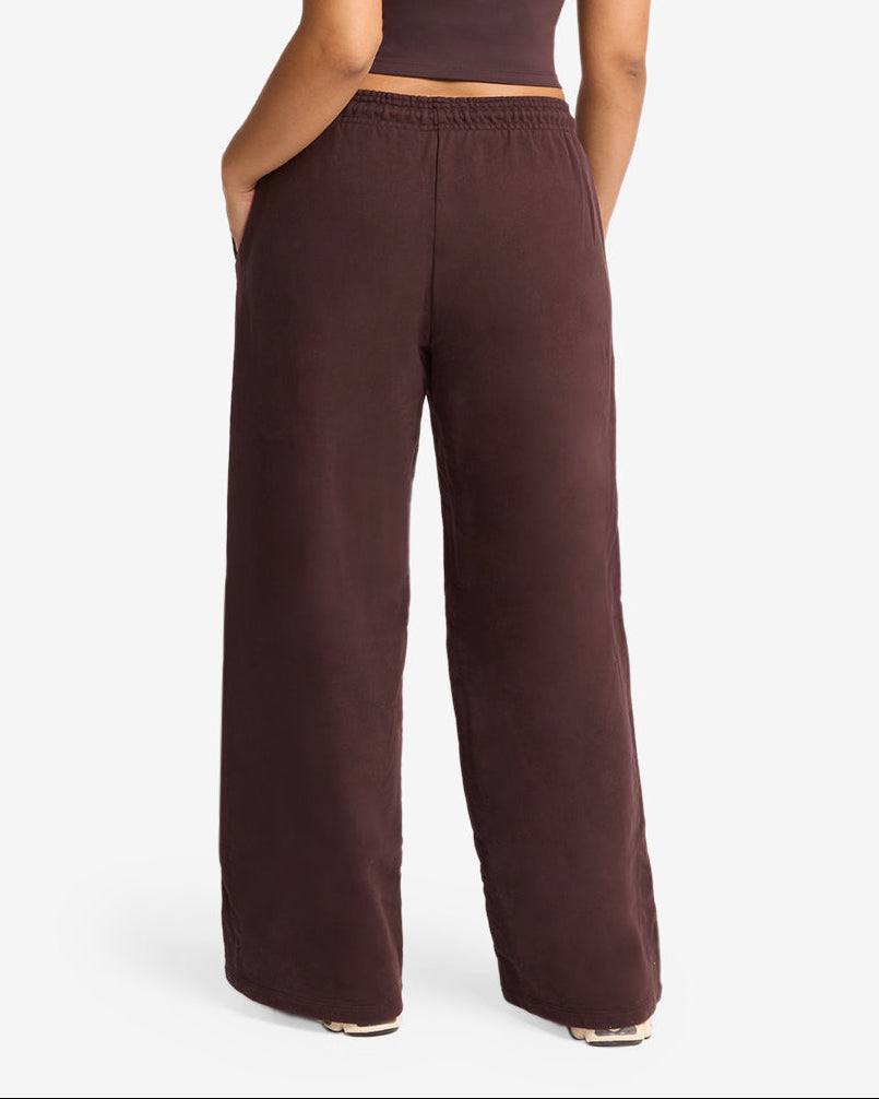 AYU Wide Leg Sweatpant | Espresso