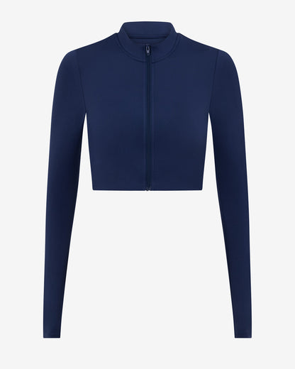 Sculpt Zip Jacket -  Navy