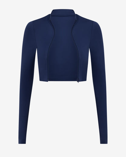 Sculpt Zip Jacket -  Navy