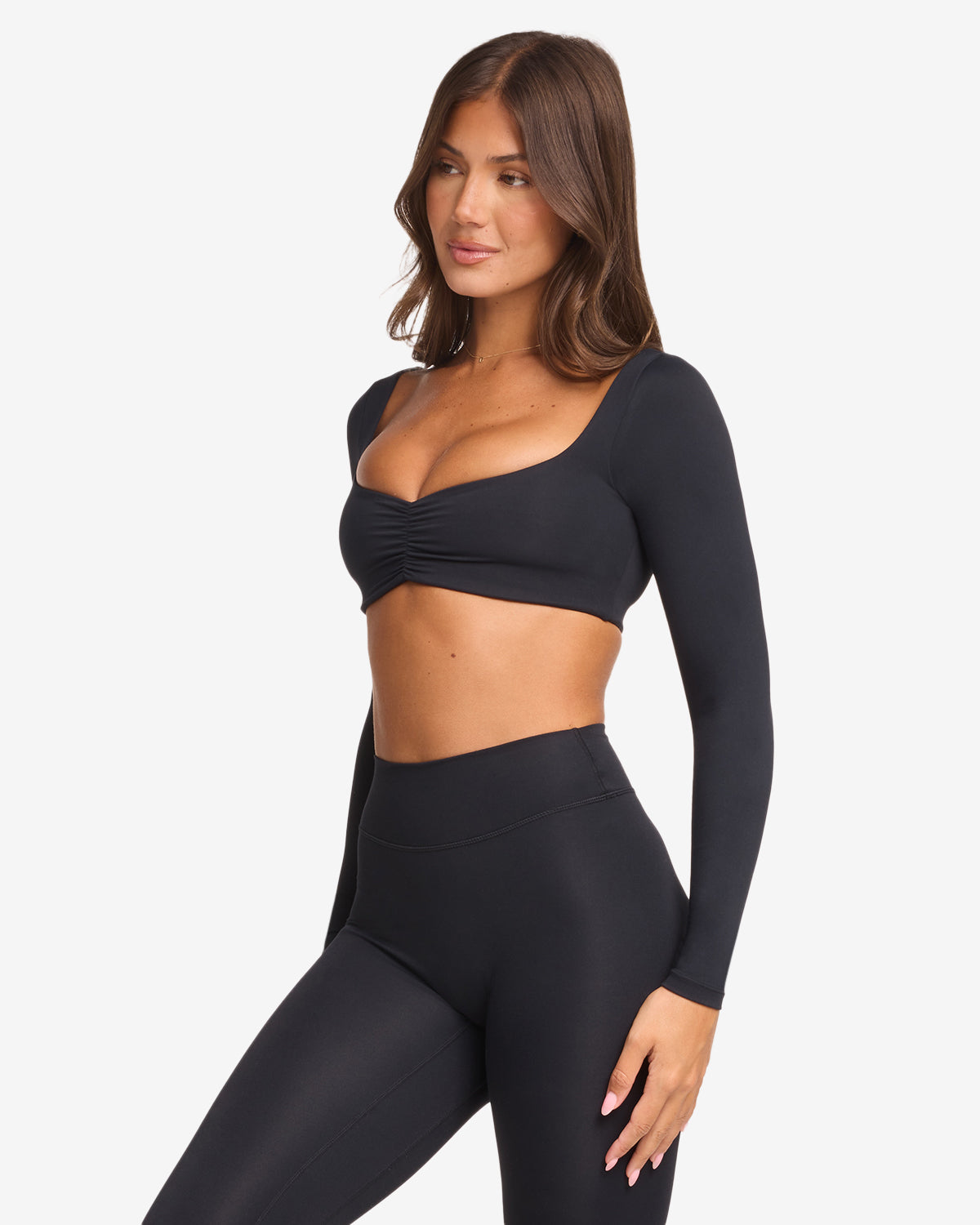 Long Sleeve Top | Black