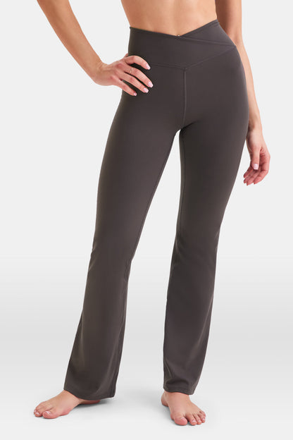 Flared Yoga Legging - Espresso