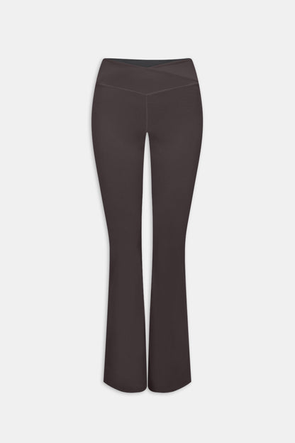 Flared Yoga Legging - Espresso