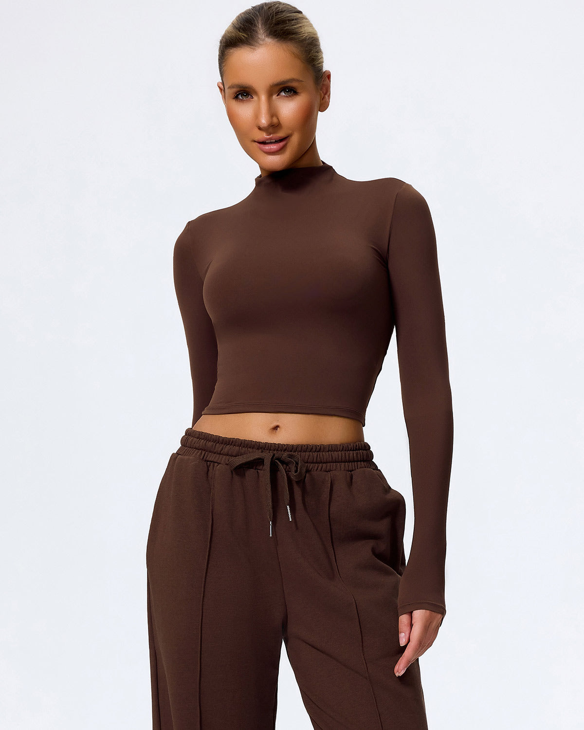 Nova Long Sleeve - Brown