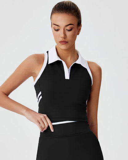 Sienna Crop Top - Black