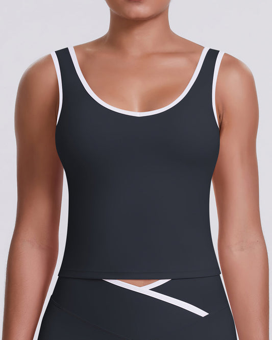 Aria Crop Top - Black