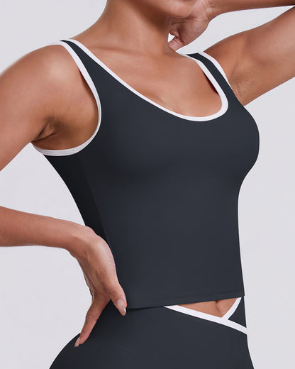 Aria Crop Top - Black