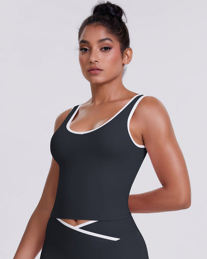 Aria Crop Top - Black