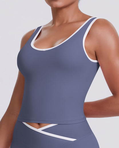 Aria Crop Top - Dusk