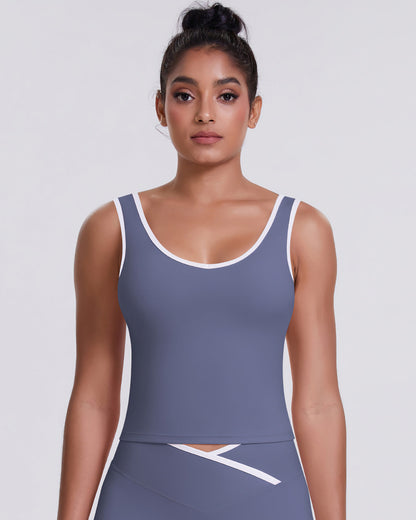 Aria Crop Top - Dusk