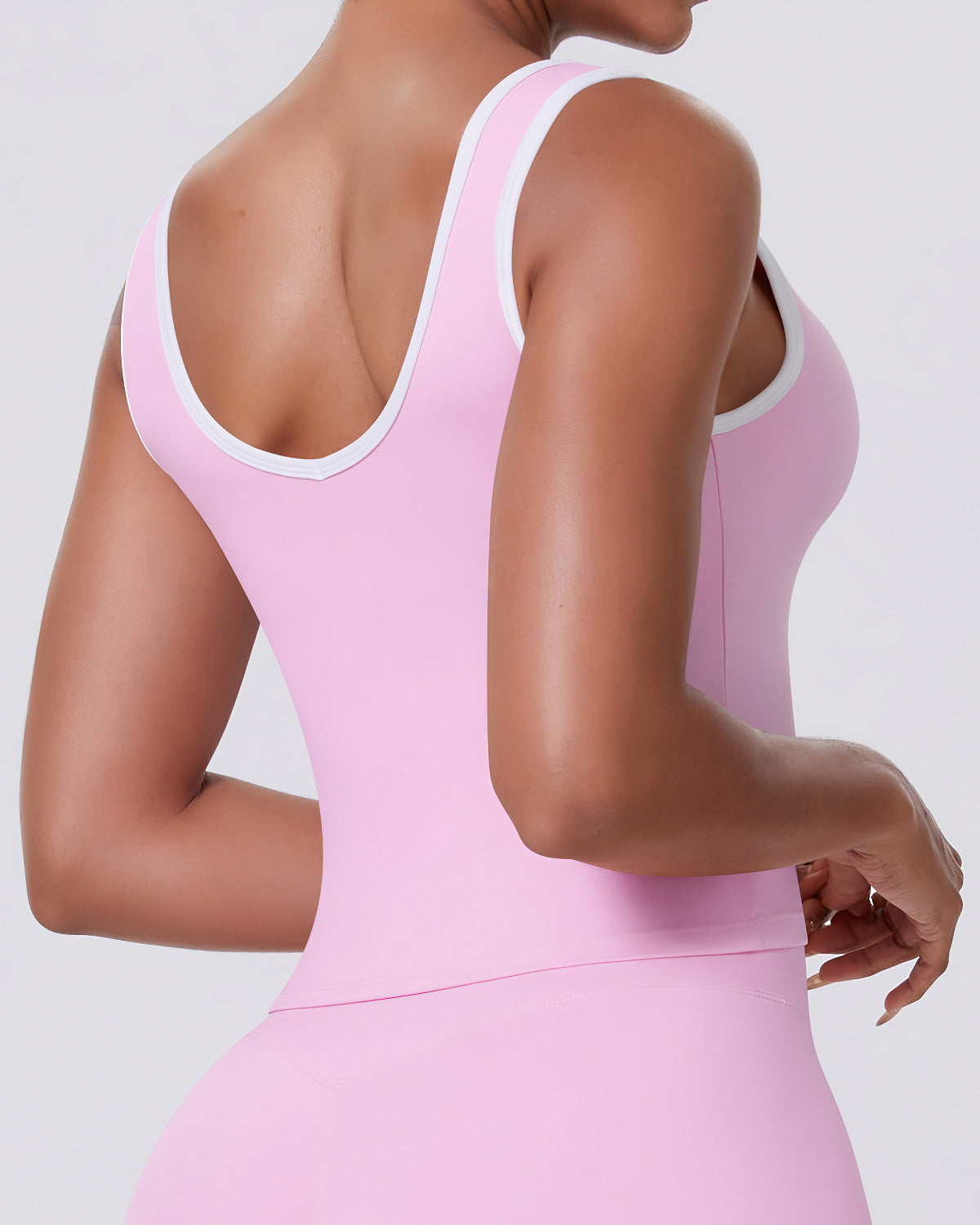 Aria Crop Top - Pink