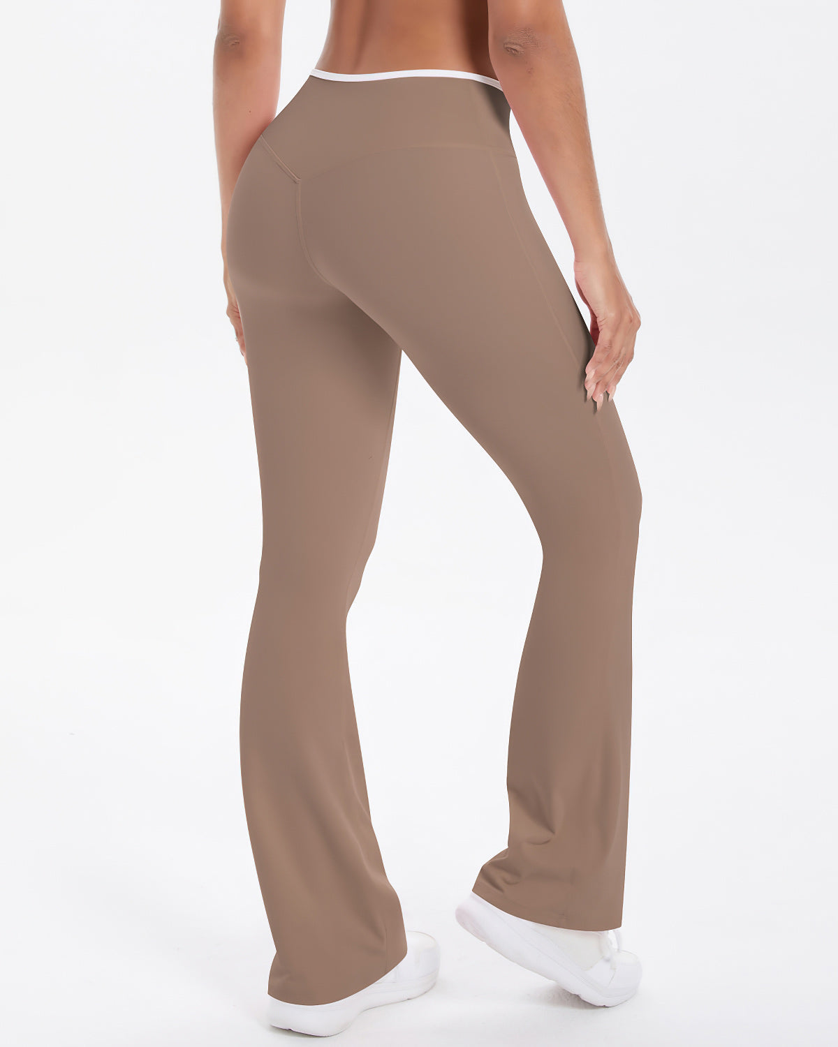Aria Flare Leggings - Cacao