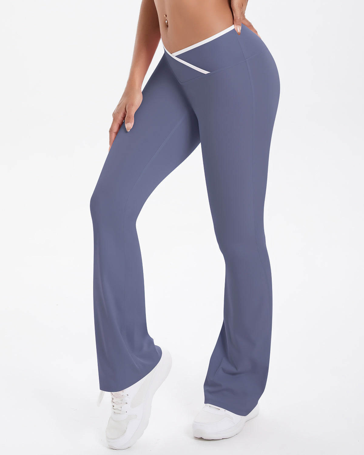 Aria Flare Leggings - Dusk