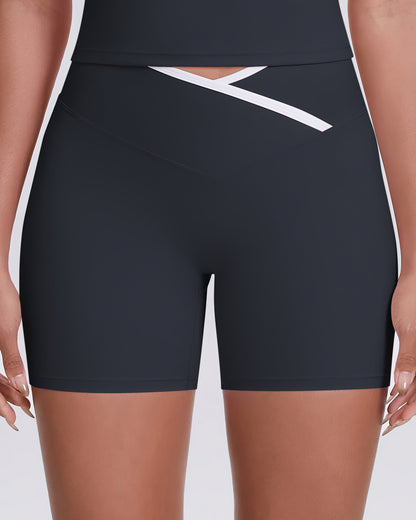 Aria Seamless Shorts - Black