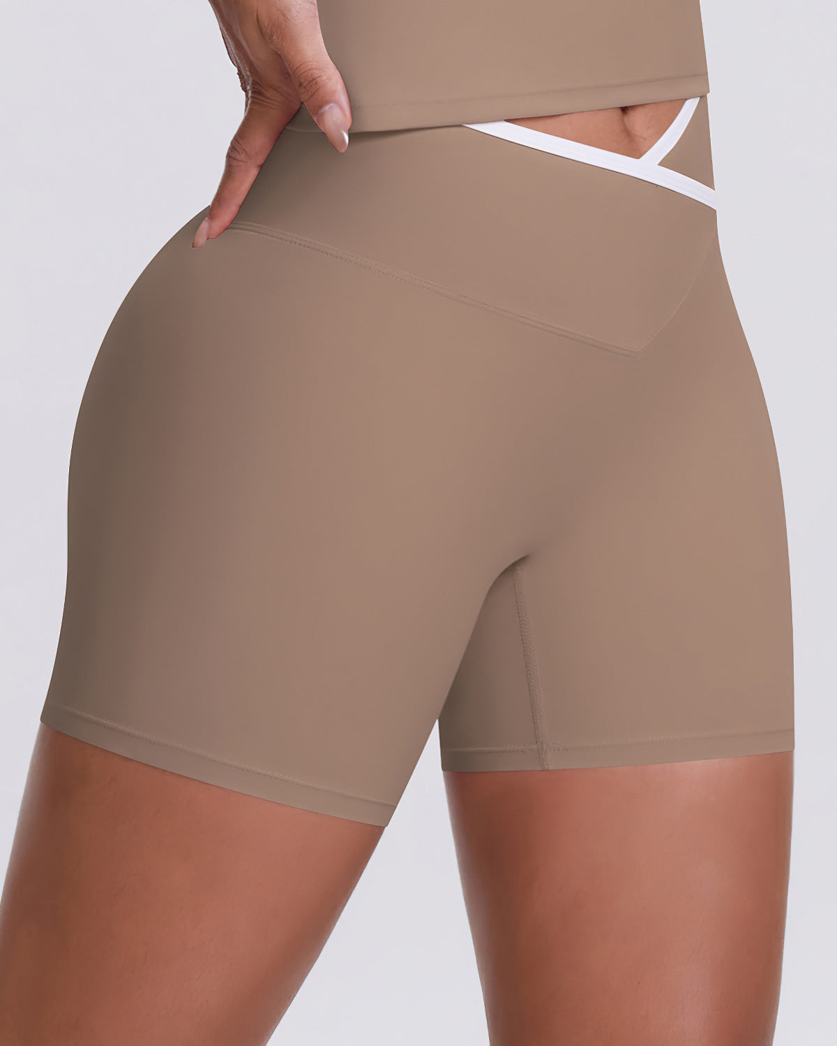 Niam Seamless Shorts - Cacao