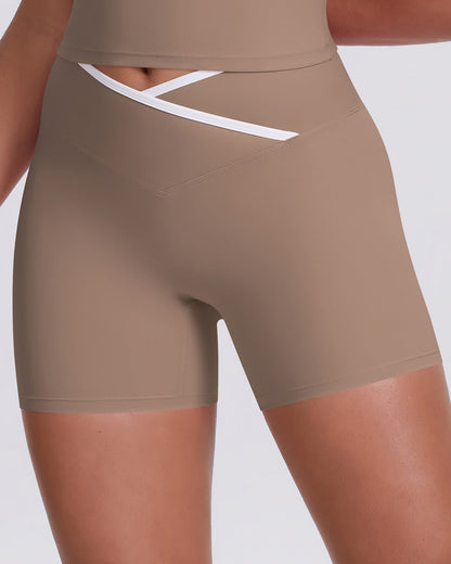 Niam Seamless Shorts - Cacao