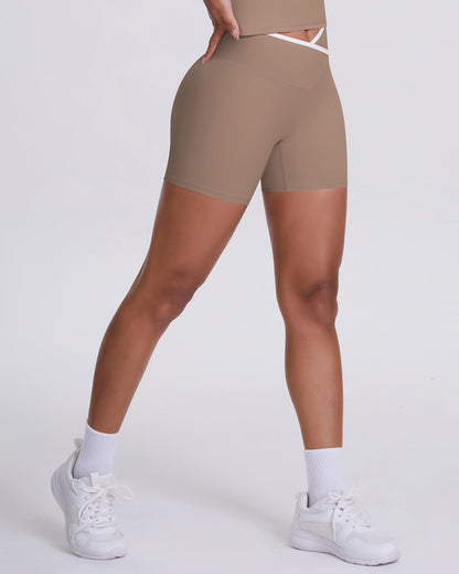 Niam Seamless Shorts - Cacao