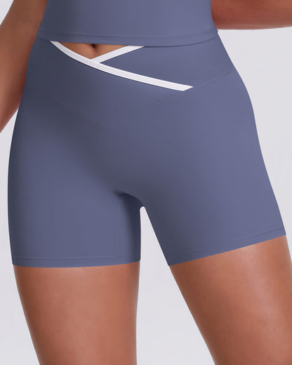 Aria Seamless Shorts - Dusk