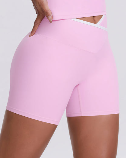 Aria Seamless Shorts - Pink