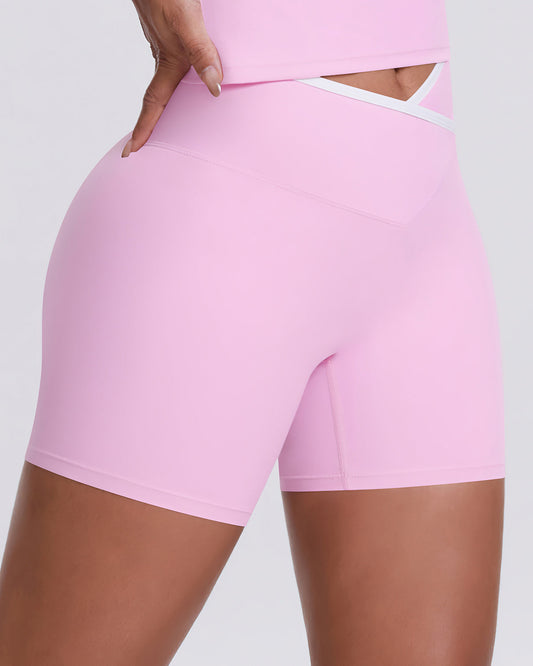 Aria Seamless Shorts - Pink