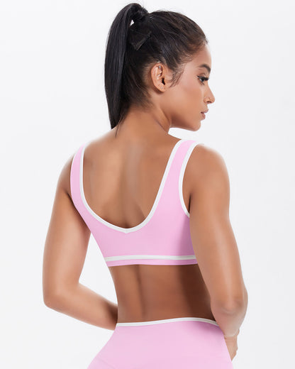 Aria Sports Bra - Pink