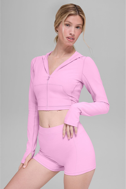 Megan Fitted Jacket - Candy Pink