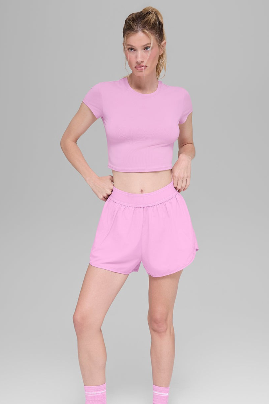 Megan Match Short - Candy Pink