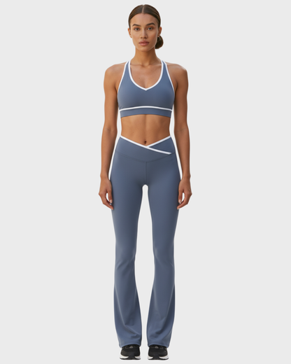 Aria Flare Leggings - Dusk