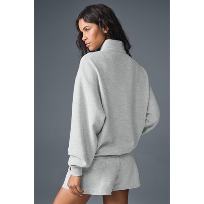 1/4 Zip Pullover - Athletic Grey