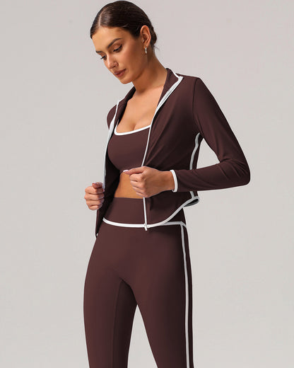 Elara Jacket - Brown